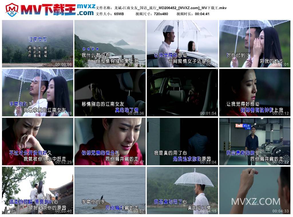 龙斌-江南女友_国语_流行_MD206452